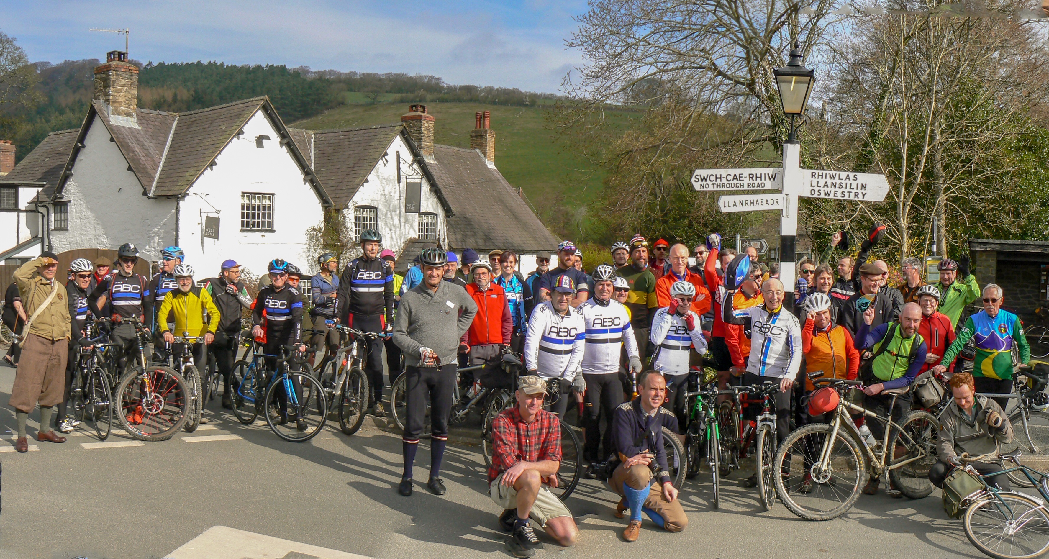 Wayfarer Centenary ride with the Veteran-Cycle Club and the Rough Stuff Fellowship, March 2019 